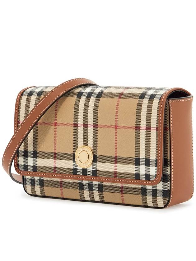 Check Cross Bag Beige - BURBERRY - BALAAN 4