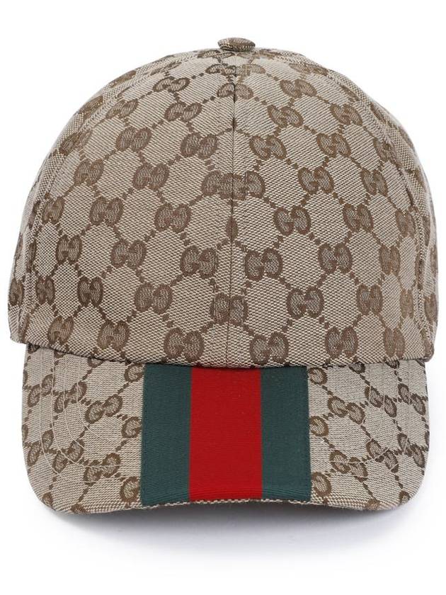 Original GG Base Ball Cap Beige Ebony - GUCCI - BALAAN 2