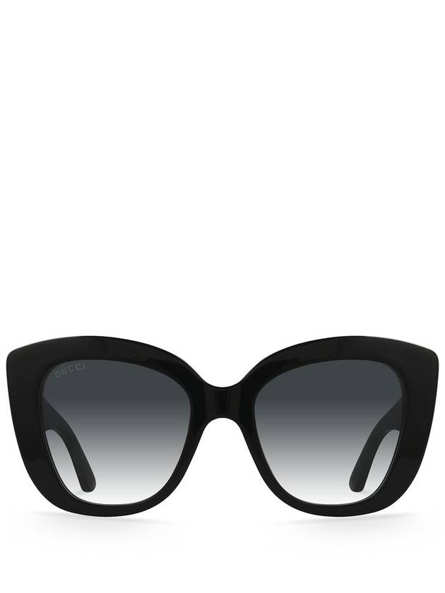 Eyewear Logo Embellished Sunglasses Black - GUCCI - BALAAN 2