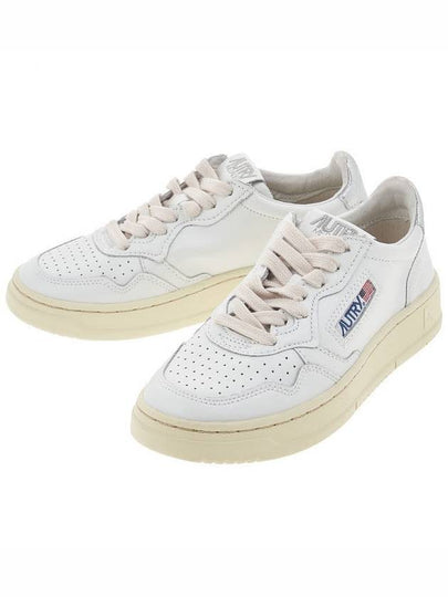 Medalist Silver Tab Low Top Sneakers White - AUTRY - BALAAN 2