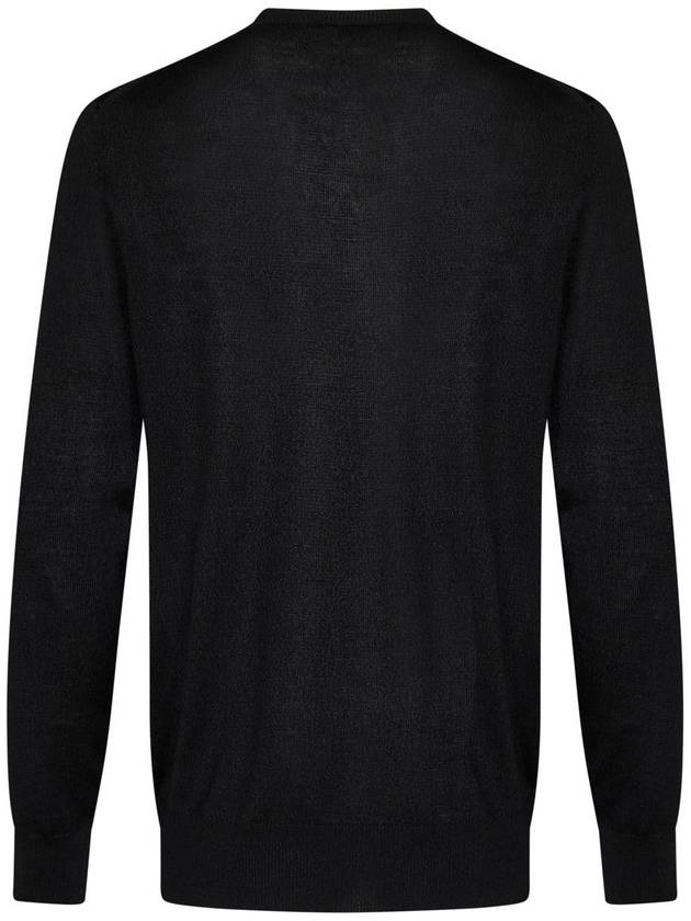 Skull Embroidered Knit Top Black - ALEXANDER MCQUEEN - BALAAN 3