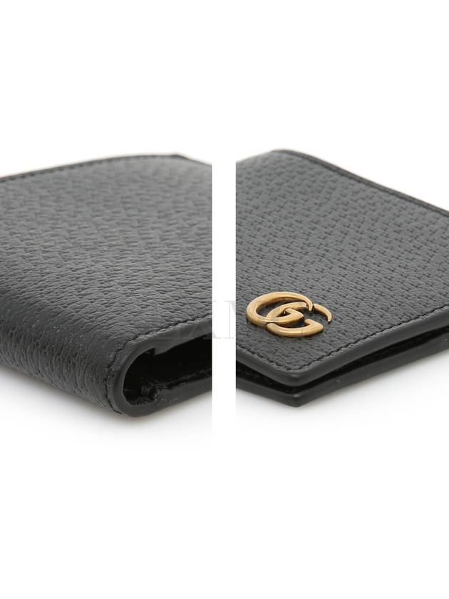 GG Marmont half wallet bifold black 428726 - GUCCI - BALAAN 6