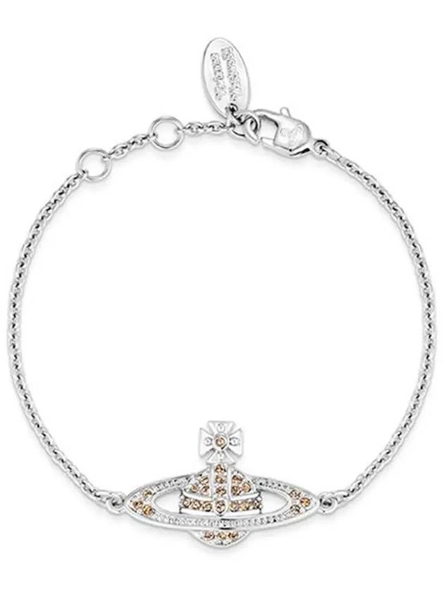 Mini Bas Relief Chain Bracelet Silver - VIVIENNE WESTWOOD - BALAAN 4