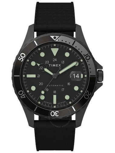 Timex Navi Automatic Black Dial Men's Watch TW2U99900 - TIMEX - BALAAN 1