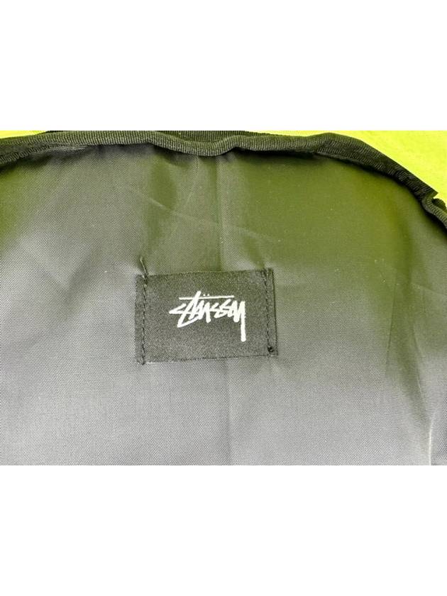 Graffiti Canvas Backpack Sage - STUSSY - BALAAN 8