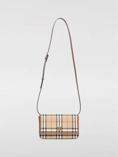 Check Cross Bag Beige - BURBERRY - BALAAN 2