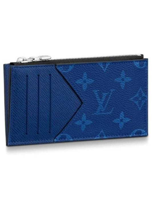 Coin Card Wallet Blue - LOUIS VUITTON - BALAAN 1