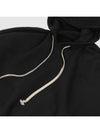 Dark Shadow Barbell Poncho Sweatshirt DS19S4234F 09 BLACK DAC003bk - RICK OWENS - BALAAN 6