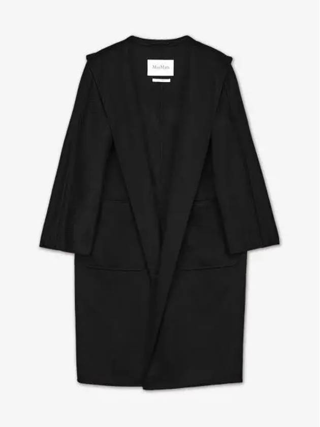 Lilia Single Coat Black - MAX MARA - BALAAN 2