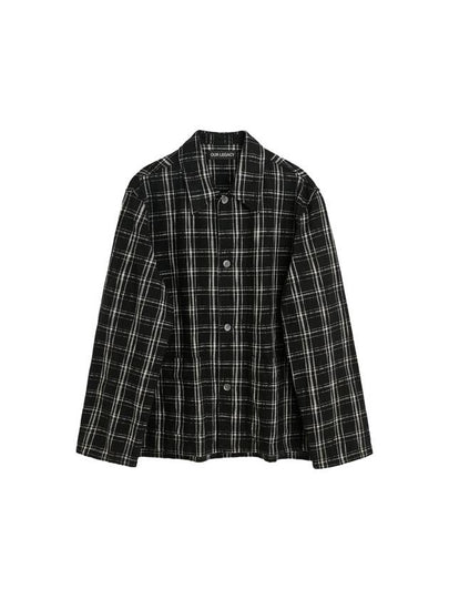 Haven Helix Flannel Long Sleeve Shirt Black - OUR LEGACY - BALAAN 2