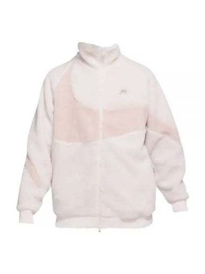 Big Swoosh Bomber Jacket Pink - NIKE - BALAAN 2