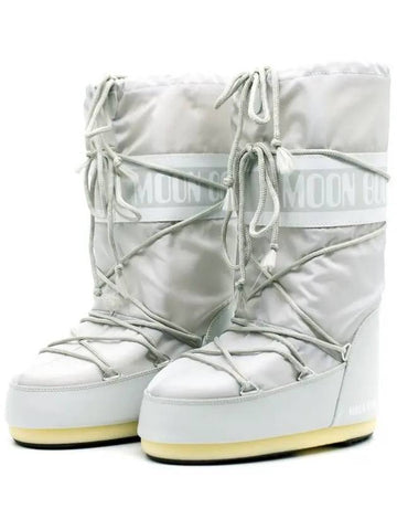23FW Icon High Snow Boots Gray 14004400 086 - MOON BOOT - BALAAN 1