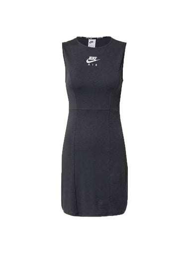 Women's Air Sleeveless Short Dress Black - NIKE - BALAAN 1