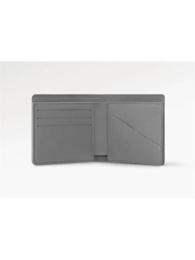 Monogram Shadow Multiple Half Wallet Grey - LOUIS VUITTON - BALAAN 5