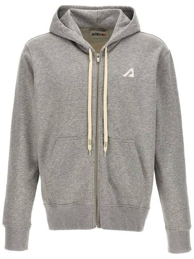 Autry Logo Embroidery Hoodie - AUTRY - BALAAN 1