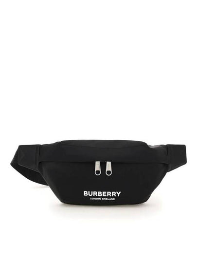 Logo Print Nylon Sonny Bum Belt Bag Black - BURBERRY - BALAAN 2