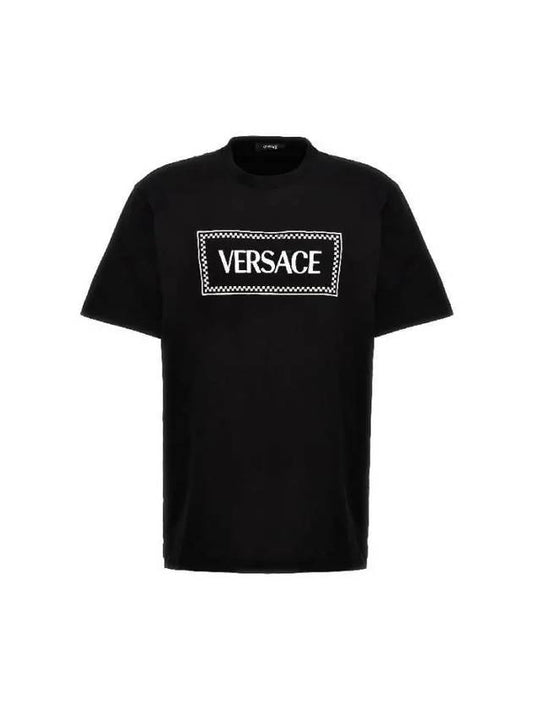 Long Sleeve T-Shirt 10116941A085841B000 Black - VERSACE - BALAAN 2