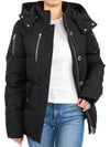 Original Threequarter Down Jacket Black - MOOSE KNUCKLES - BALAAN 9