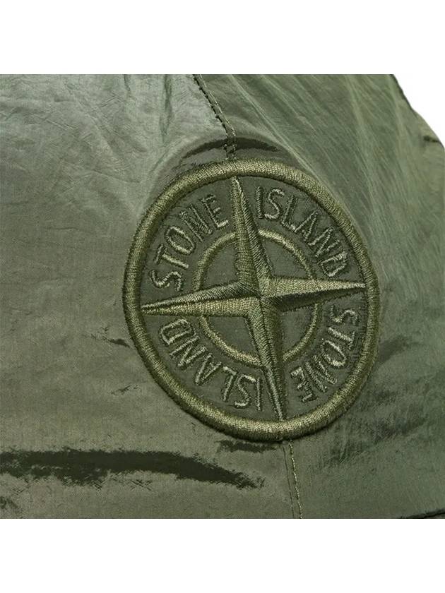 Nylon Logo Ball Cap Green - STONE ISLAND - BALAAN 4