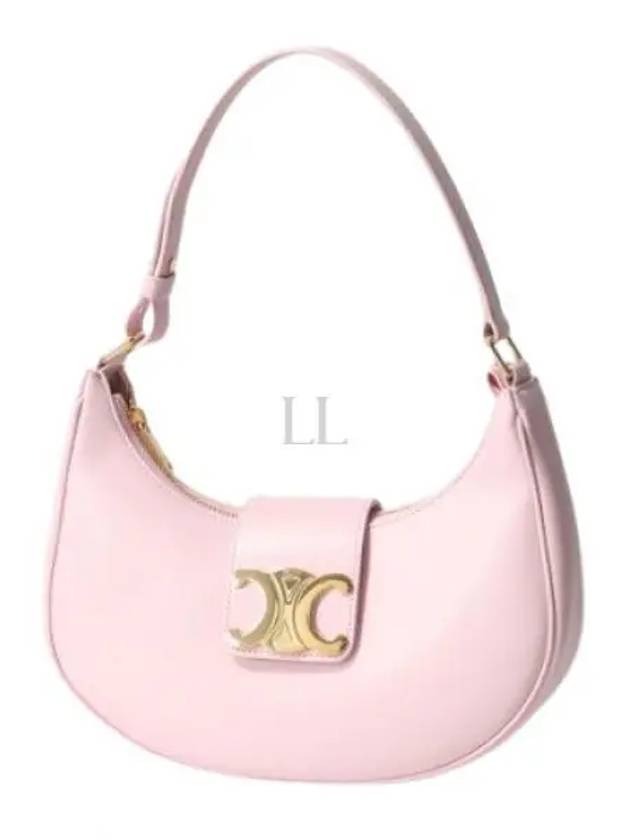 Ava Triomphe Smooth Calfskin Shoulder Bag Pink - CELINE - BALAAN 2