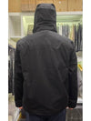 Metropolis Series HyST Stand Collar Zip Up Jacket Black - CP COMPANY - BALAAN 5