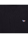 Tricolor Fox Patch Sweatshirt Black - MAISON KITSUNE - BALAAN 5