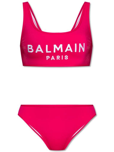 Balmain Two-piece Swimsuit, Women's, Pink - BALMAIN - BALAAN 1