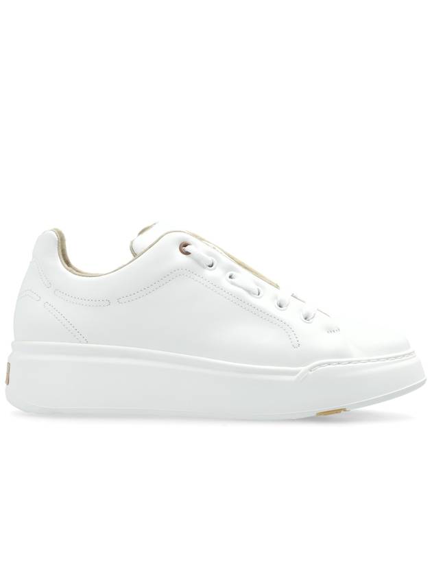 Maxive leather low top sneakers white - MAX MARA - BALAAN 2