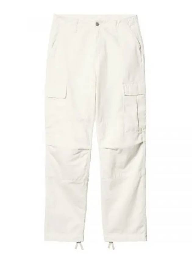 Moraga Twill Regular Cargo Straight Pants White - CARHARTT WIP - BALAAN 2