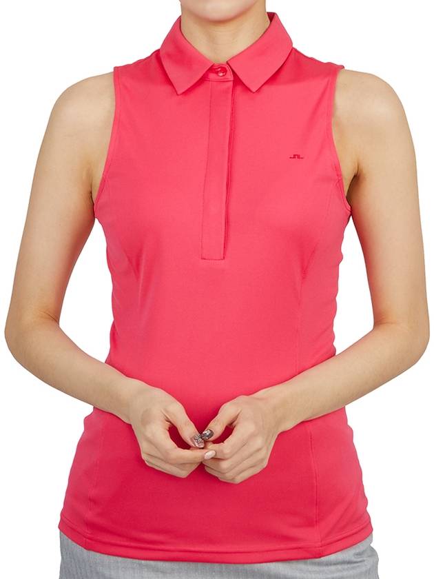 Golf Wear Women s Sleeveless T Shirt GWJT06820 Q113 - J.LINDEBERG - BALAAN 6