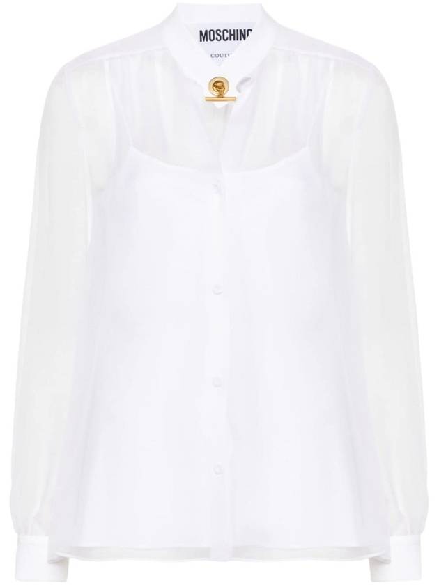 Moschino Top White - MOSCHINO - BALAAN 1