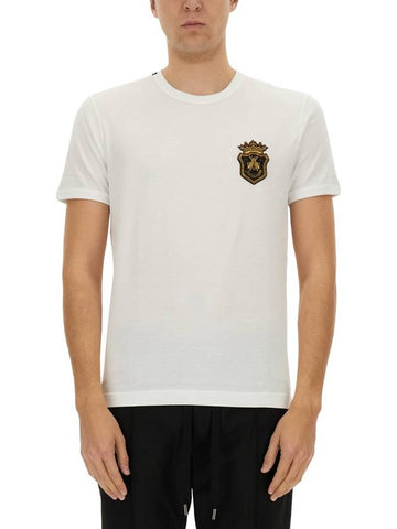 COTTON T-SHIRT - DOLCE&GABBANA - BALAAN 1