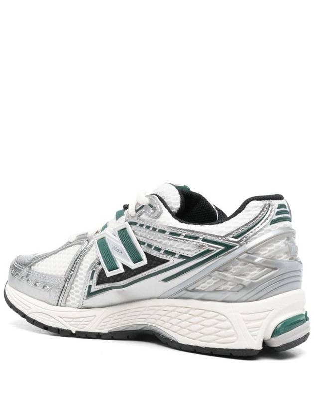 1906R Low Top Sneakers Silver Metallic Green - NEW BALANCE - BALAAN 4