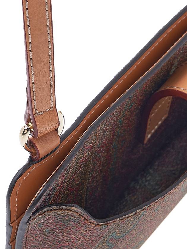 Paisley Phone Cross Bag Brown - ETRO - BALAAN 8