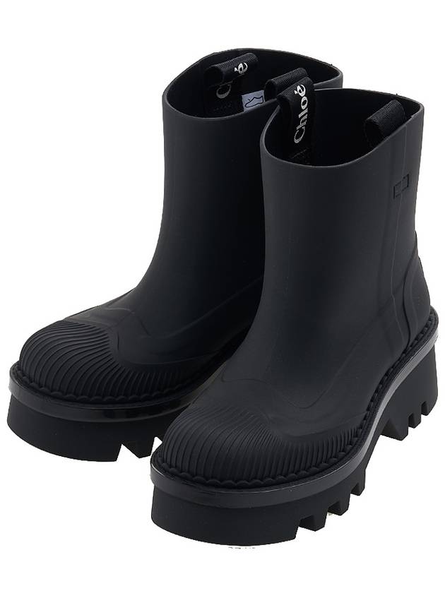 Women's Raina Rain Boots Black - CHLOE - BALAAN 2