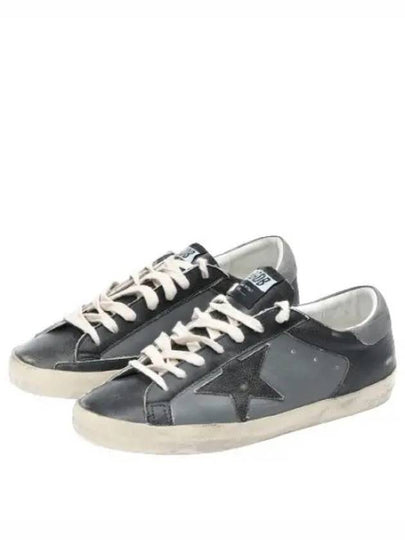 Superstar Low Top Sneakers Black Grey - GOLDEN GOOSE - BALAAN 2