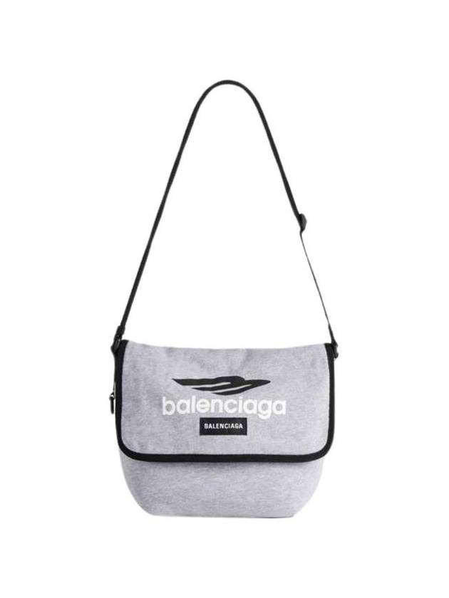 Explorer Small Messenger Bag Grey - BALENCIAGA - BALAAN 1