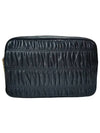 Nappa Goffre Cross Bag Black - PRADA - BALAAN 4