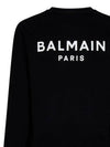 Logo Printing Sweatshirt Black - BALMAIN - BALAAN 4