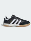 Samba MN Leather Low-Top Sneakers Black - ADIDAS - BALAAN 2