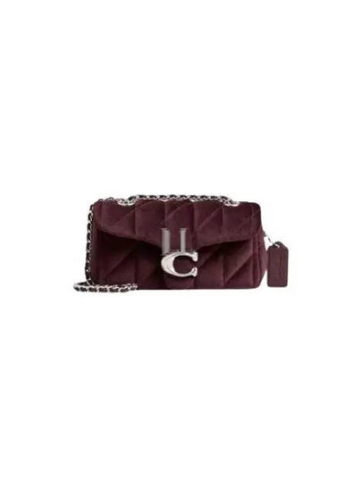 Tabby 20 Quilting Shoulder Bag Burgundy - COACH - BALAAN 2