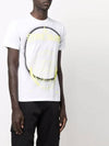 Men's Solar Eclipse Logo Short Sleeve T-Shirt White - STONE ISLAND - BALAAN 4