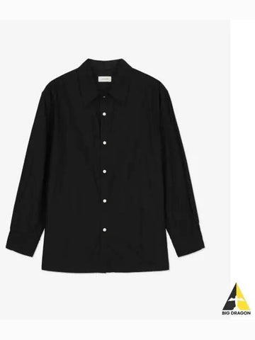 twisted shirt black - LEMAIRE - BALAAN 1