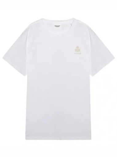 Abby chest logo t shirt - ISABEL MARANT - BALAAN 1