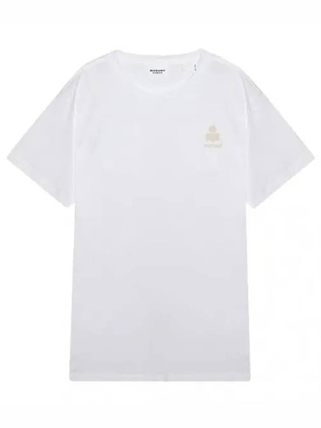 Evie Chest Logo T Shirt Short Sleeve Tee - ISABEL MARANT - BALAAN 1