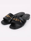 Black Revival Flat Mule 1A8W2A - LOUIS VUITTON - BALAAN 1