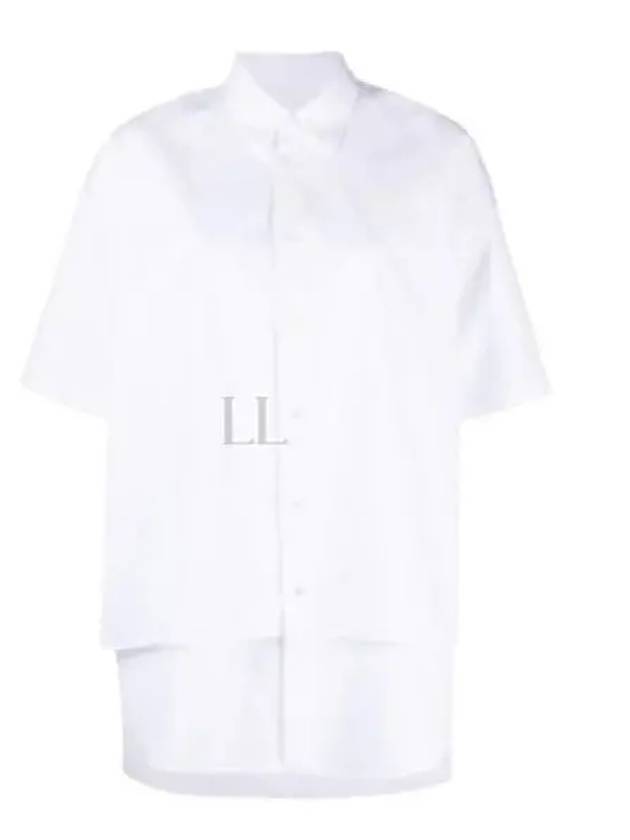 Layered Short Sleeve Shirt White - MAISON KITSUNE - BALAAN 2