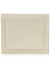 Viva Bow Compact Half Wallet Bone - SALVATORE FERRAGAMO - BALAAN 4