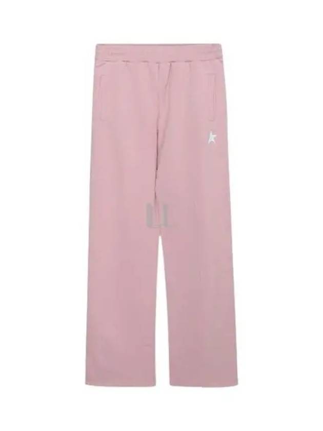 Star Logo Sweat Track Pants Pink - GOLDEN GOOSE - BALAAN 2