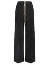 Rick Owens Bella Wide Cotton Pants 271580 - RICK OWENS - BALAAN 1